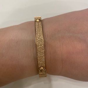 Michael Kors Rose gold pave bracelet